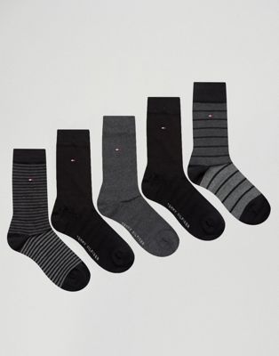 tommy hilfiger socks 5 pack