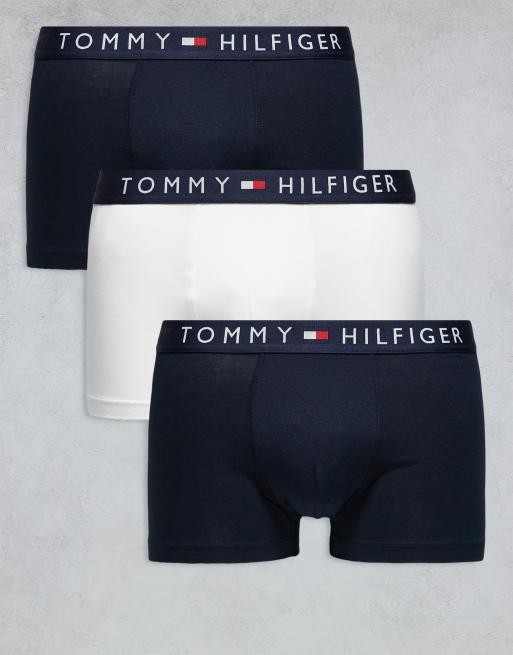 Tommy Hilfiger 5 piece t-shirt and boxers set in white and navy, 2 of 5