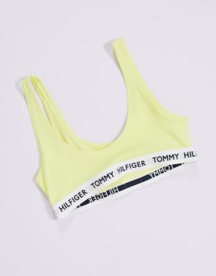 tommy hilfiger yellow bralette