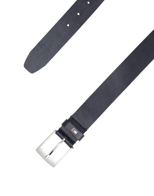 Tommy Hilfiger – Adam – Strukturierter Gürtel in Schwarz, 3,5 cm, 2 von 3