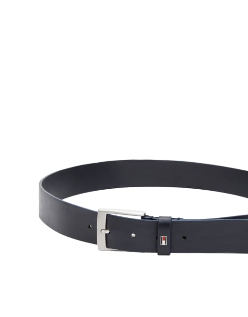Tommy Hilfiger – Adam – Strukturierter Gürtel in Schwarz, 3,5 cm, 3 von 3
