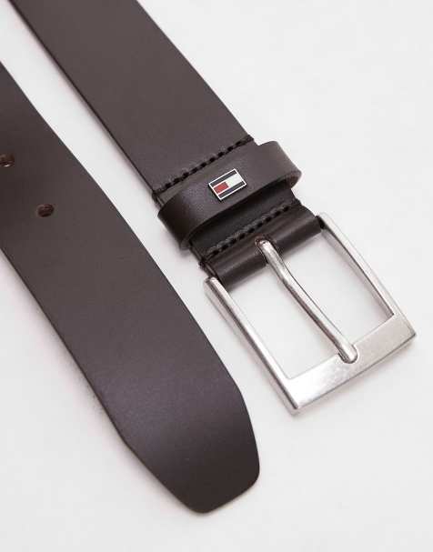 Tommy Hilfiger - Adan - Cintura in pelle marrone - view 1