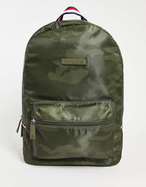 Tommy hilfiger shop camo backpack