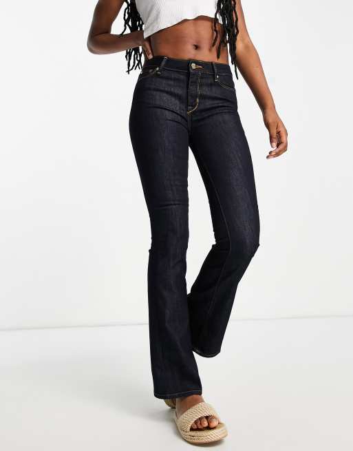 Tommy Hilfiger - Alice Vegas - Flared jeans in donkerblauwe wassing