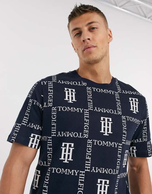 tommy hilfiger all over print