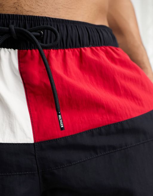 Fred Perry classic swim shorts in french navy