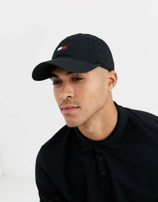 black tommy hilfiger hat