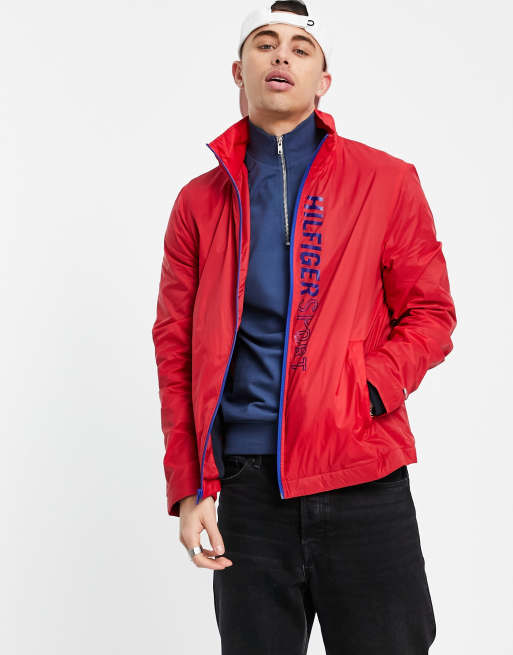 Tommy hilfiger racing jacket hot sale