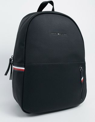 tommy hilfiger faux leather backpack