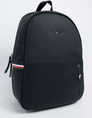 tommy leather backpack