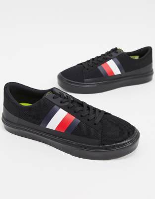 tommy hilfiger lightweight knitted trainer