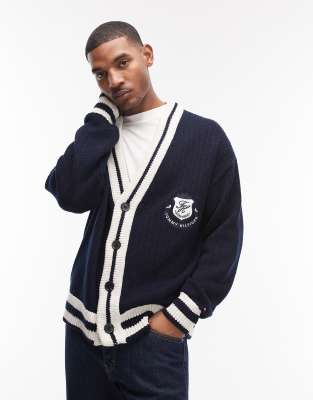Tommy Hilfiger - Athleisure Cricket - Gilet - Bleu marine
