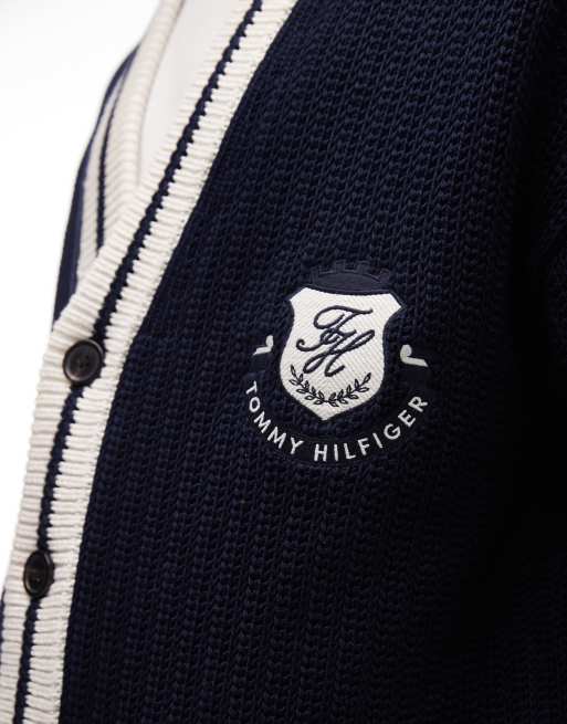 Tommy Hilfiger – Athleisure – Marinblå cricketkofta, 5 av 5