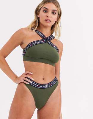 tommy hilfiger bathing suit crossover