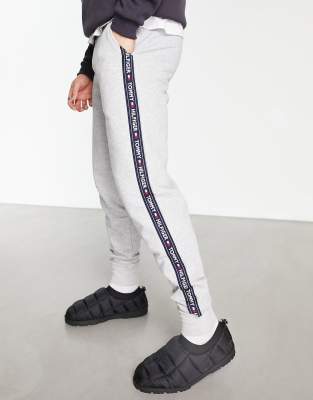 tommy hilfiger loungewear tracksuit grey