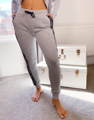 tommy hilfiger loungewear tracksuit grey