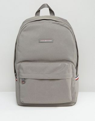 tommy hilfiger grey backpack