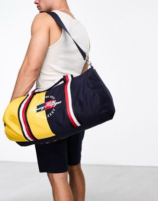 Tommy Hilfiger bailey duffle bag in yellow
