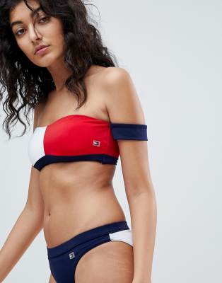 tommy bandeau bikini