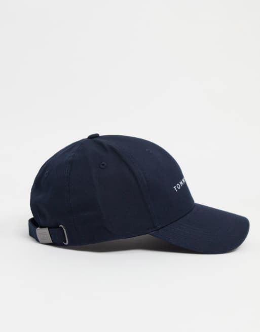 Tommy Hilfiger baseball cap with established logo in black, 2 of 4