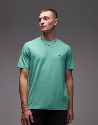 Basic-T-Shirt in Grün Grün XS