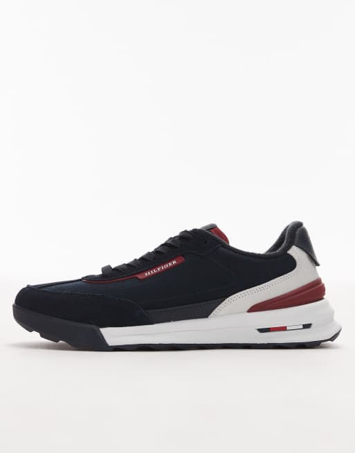 Tommy Hilfiger - Basket Retro Runner - Hardloopschoenen in marineblauw , 2 van 5