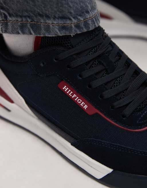 Tommy Hilfiger - Basket Retro Runner - Hardloopschoenen in marineblauw , 5 van 5
