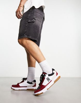 Tommy Hilfiger basket street trainers in multi - ASOS Price Checker