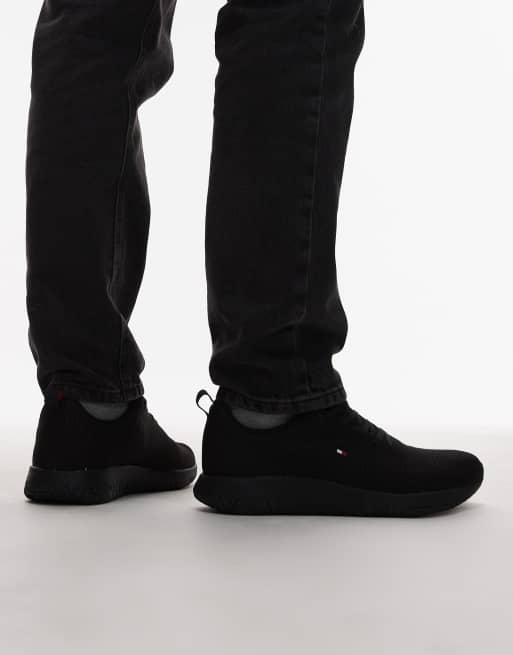 Tommy Hilfiger - Baskets de course en maille - Noir, 4 de 5