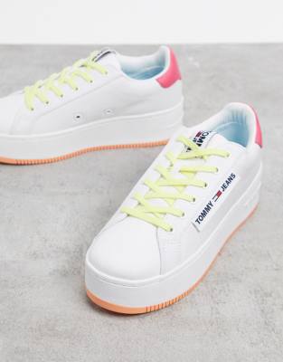 tommy hilfiger basket plateforme