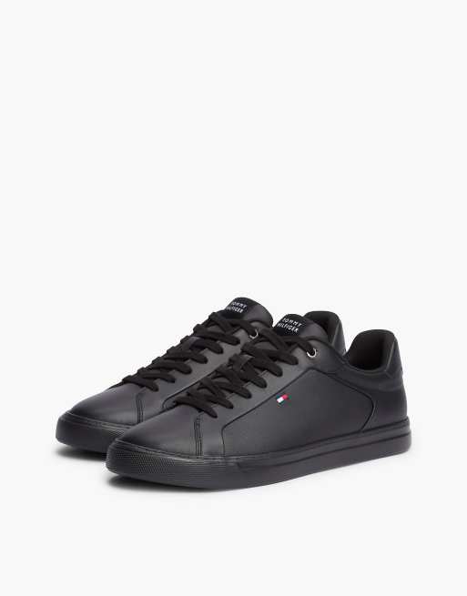Tommy Hilfiger baskets légères style tennis en triple black, 2 de 7