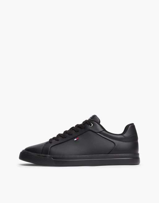 Tommy Hilfiger baskets légères style tennis en triple black, 7 de 7