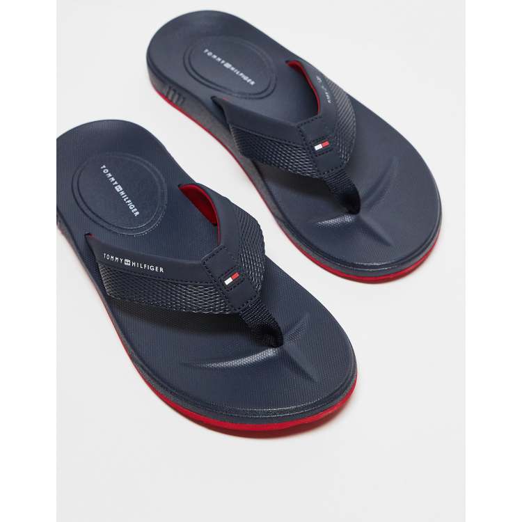 Tommy Hilfiger Men DillyThong Sandal in Dark Blue Tommy Hilfiger | Shoes | Tommy Hilfiger Men Dillythong  main image 3