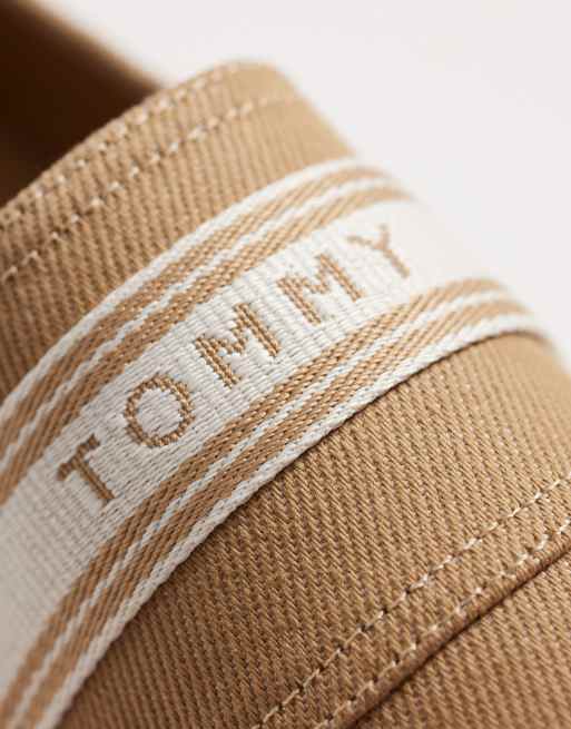 Tommy Hilfiger - Beige espadriller med logo, 3 af 4
