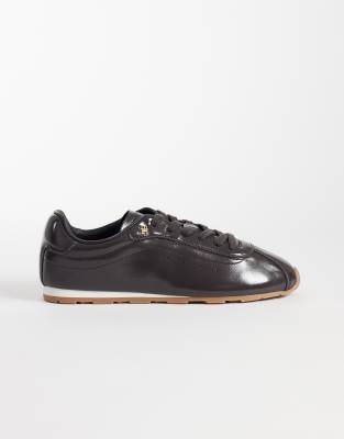  bella leather ballet trainer 