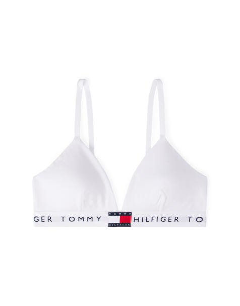 Tommy Hilfiger – Biała braletka z trójkątnymi miseczkami - view 1