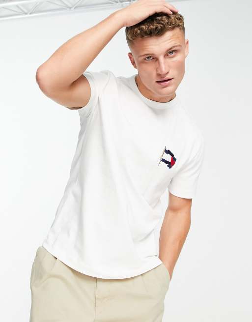 Tommy Hilfiger – Biały T-shirt