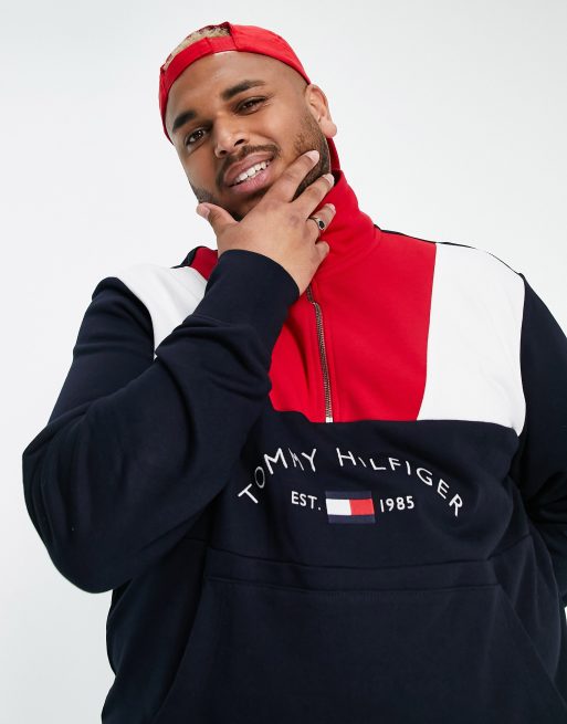 Tommy hilfiger deals big flag sweatshirt