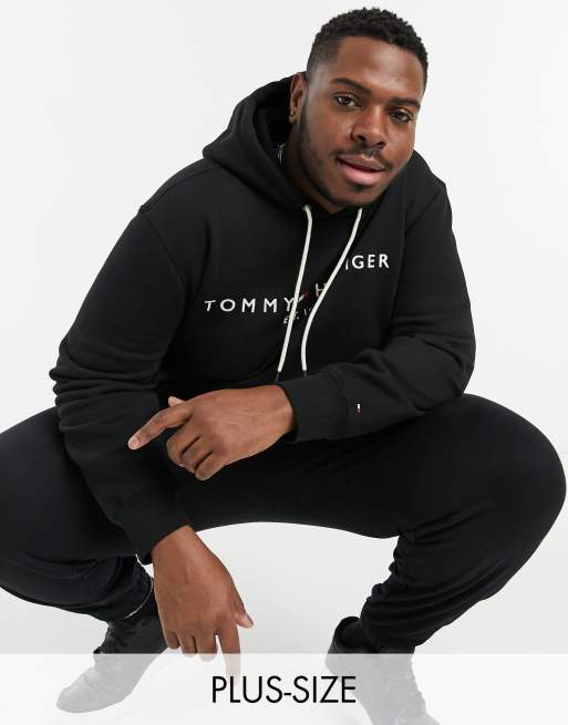 Big and tall tommy best sale hilfiger hoodie