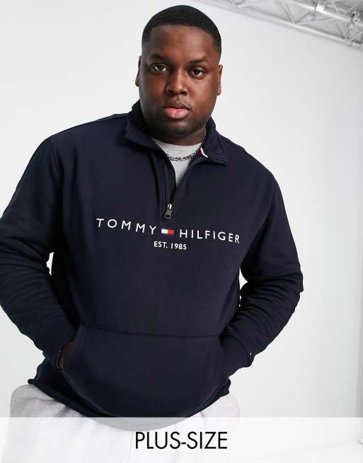 Tommy hilfiger hot sale zip up shirt