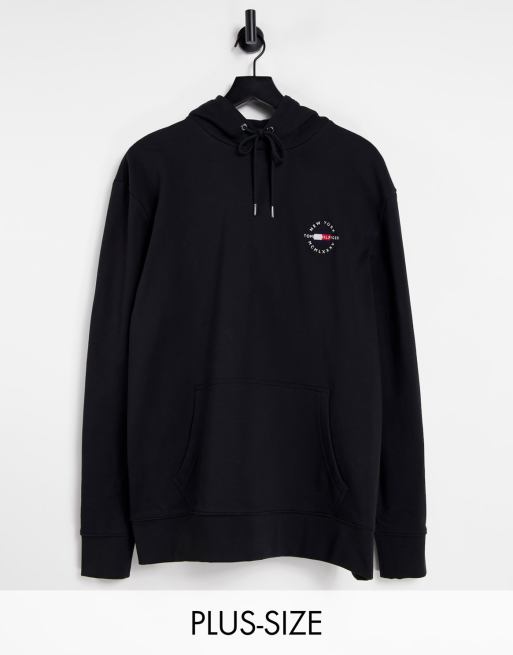 Tommy hilfiger discount big logo hoodie