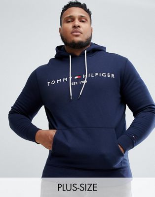 Tommy Hilfiger Mens Big and Tall Hoodie 