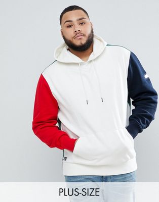 tommy hilfiger hoodie red and blue 