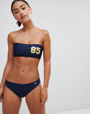 tommy hilfiger navy bikini bottoms