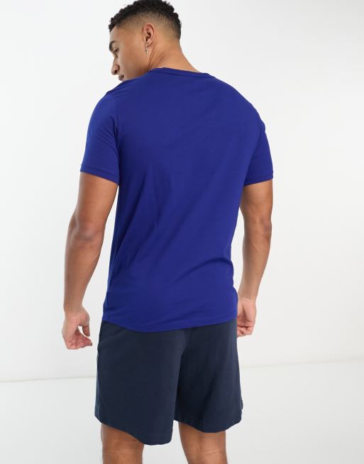 Tommy Hilfiger – Blå t-shirt med flagglogga, 4 av 4