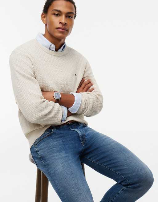 Tommy Hilfiger Bleecker jean slim délavé en iro indigo, 5 de 7