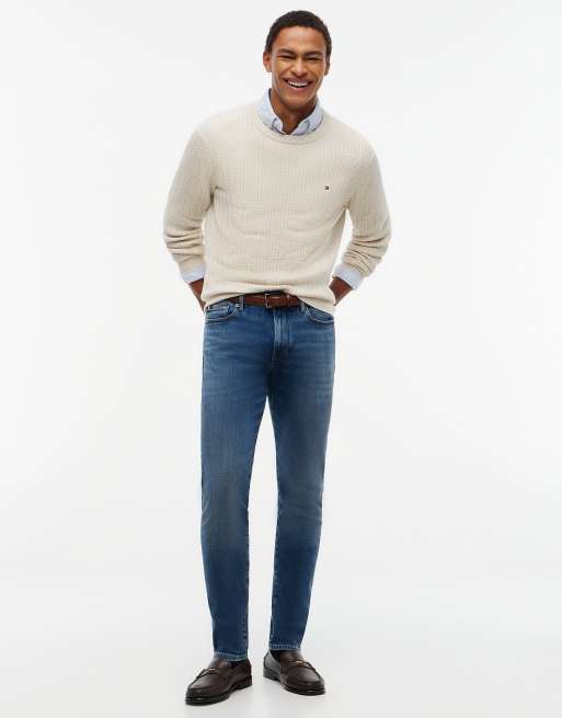 Tommy Hilfiger Bleecker slim faded jeans in iro indigo, 2 of 7
