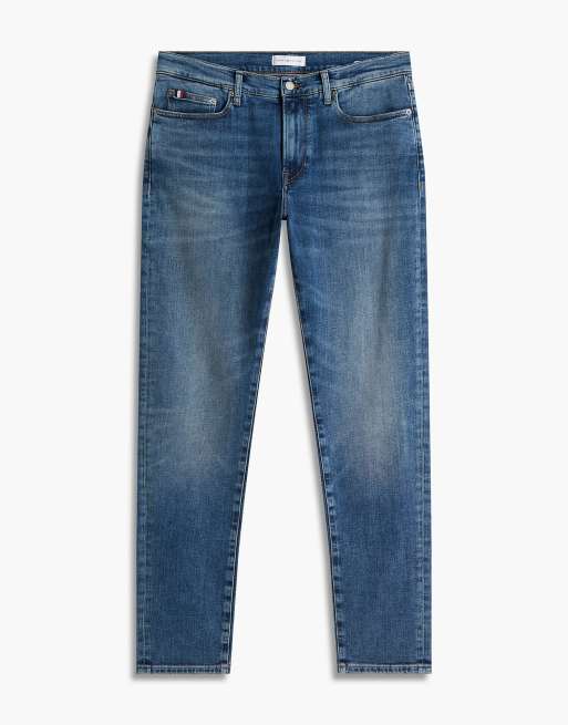 Tommy Hilfiger Bleecker Slim-Jeans mit Waschung in iro indigo, 7 von 7