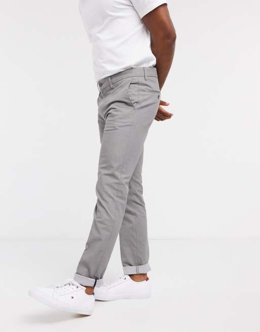 Tommy hilfiger grey deals chinos