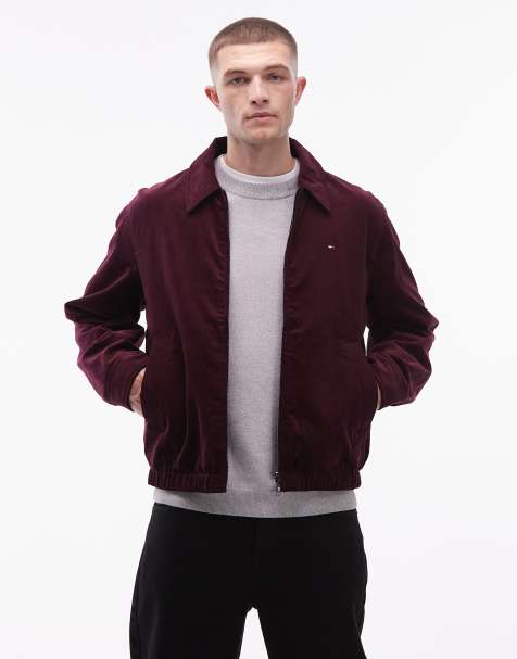 Tommy Hilfiger - Blouson Harrington réversible - Bordeaux et bleu marine - view 1